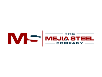 The Mejia Steel Company logo design by p0peye