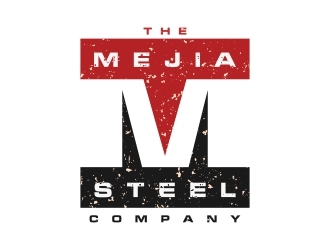 The Mejia Steel Company logo design by berkahnenen