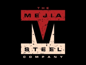 The Mejia Steel Company logo design by berkahnenen