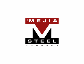 The Mejia Steel Company logo design by Mahrein
