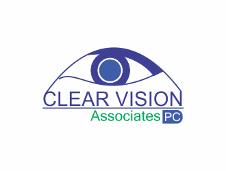 Clear Vision Associates PC logo design by kanal