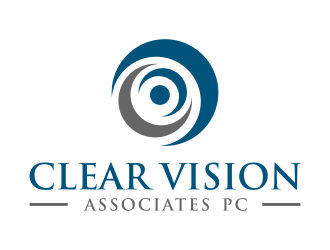 Clear Vision Associates PC logo design by p0peye