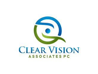Clear Vision Associates PC logo design by Gwerth