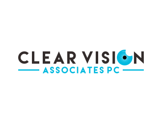 Clear Vision Associates PC logo design by BlessedArt