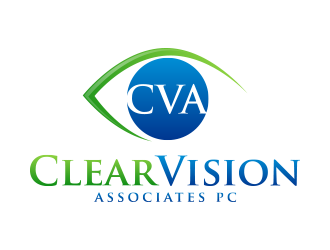 Clear Vision Associates PC logo design by lexipej