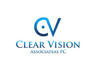 Clear Vision Associates PC logo design by Optimus