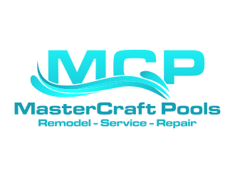 MasterCraft Pools logo design by Garmos