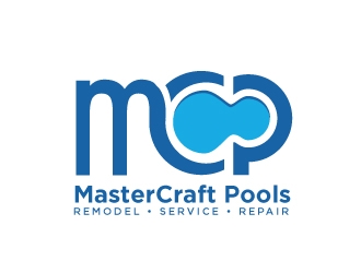 MasterCraft Pools logo design by Foxcody