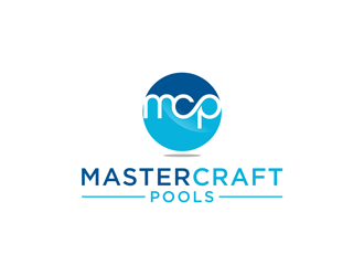 MasterCraft Pools logo design by alby