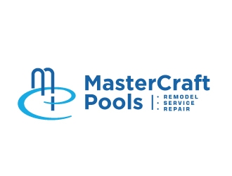 MasterCraft Pools logo design by Foxcody