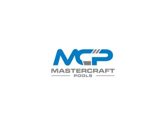 MasterCraft Pools logo design by haidar