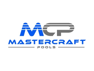 MasterCraft Pools logo design by treemouse