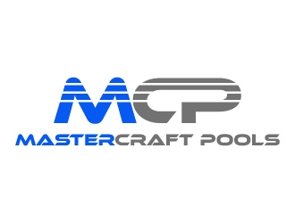 MasterCraft Pools logo design by treemouse