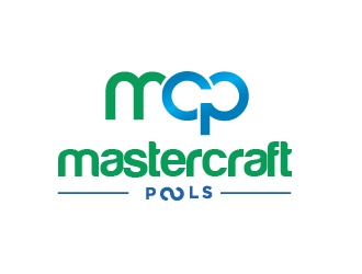 MasterCraft Pools logo design by onep
