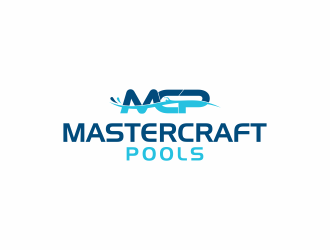 MasterCraft Pools logo design by luckyprasetyo