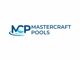 MasterCraft Pools logo design by luckyprasetyo