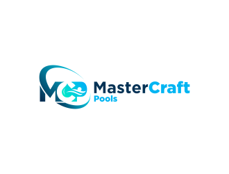 MasterCraft Pools logo design by hoqi