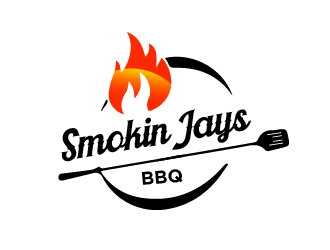 Smokin Jays BBQ logo design by AnuragYadav