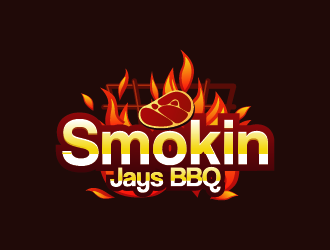 Smokin Jays BBQ logo design by czars