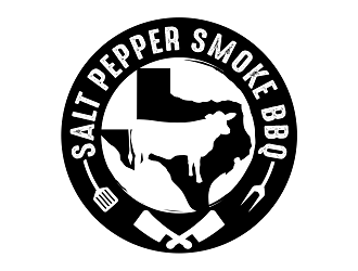 Salt Pepper Smoke BBQ logo design by haze