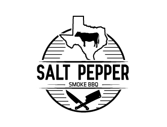 Salt Pepper Smoke BBQ logo design by uttam