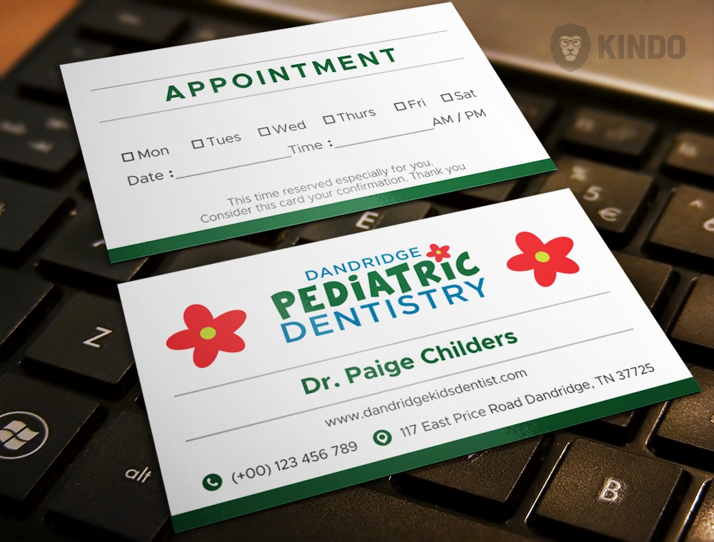 Dandridge Pediatric Dentistry logo design by Kindo