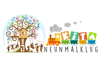 KITA neunmalklug logo design by Suvendu