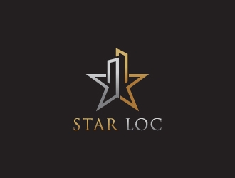 StarLOC logo design by jishu