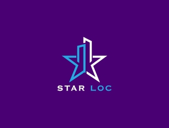 StarLOC logo design by jishu