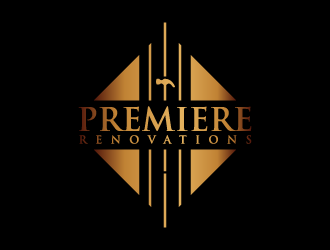Premiere Renovations logo design by denfransko