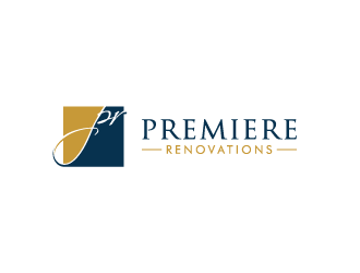 Premiere Renovations logo design by pencilhand