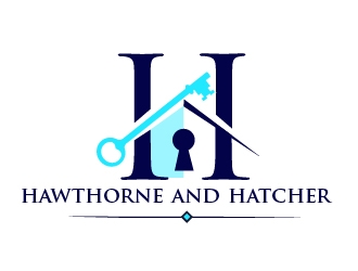 H We are two Agents that work for Joyner Hawthorne and Hatcher logo design by Suvendu