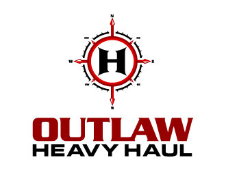Outlaw Heavy Haul Logo Design