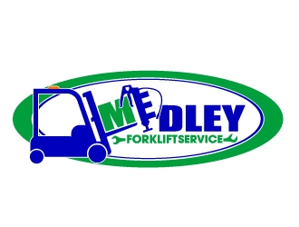 Medley Forklift Service logo design by 35mm