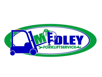 Medley Forklift Service logo design by 35mm