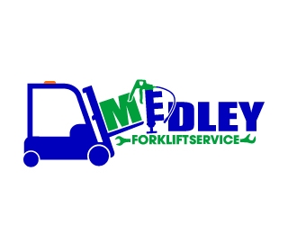 Medley Forklift Service logo design by 35mm