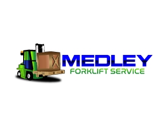 Medley Forklift Service logo design by 35mm