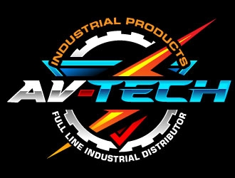 Avtech Industrial Products logo design by Suvendu