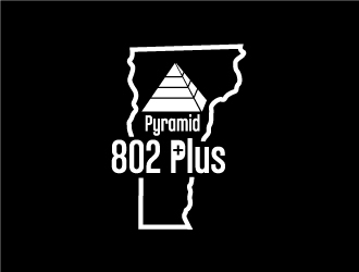 Pyramid 802 Plus logo design by zakdesign700
