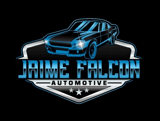 Jaime Falcon Automotive logo design by 35mm
