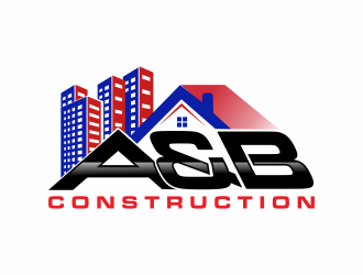 A & B Construction logo design by Mahrein