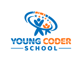 Young Coder School logo design by graphicstar