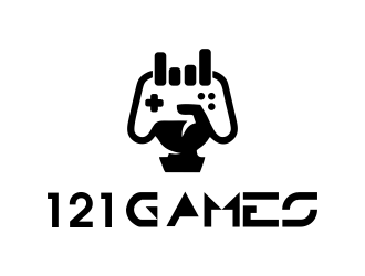121Games logo design by JessicaLopes