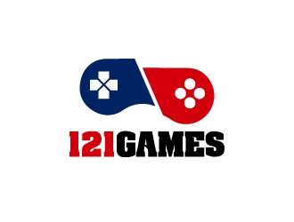 121Games logo design by Erasedink