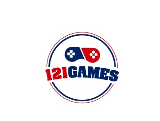 121Games logo design by Erasedink