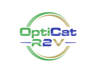 OptiCat R2V logo design by johana