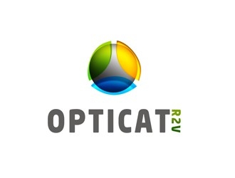 OptiCat R2V logo design by bougalla005