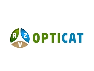 OptiCat R2V logo design by bougalla005