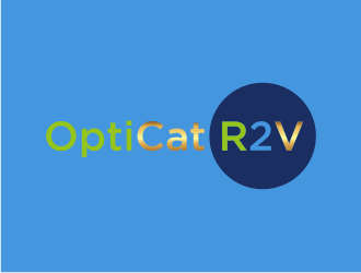 OptiCat R2V logo design by Franky.