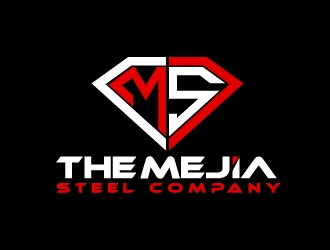 The Mejia Steel Company logo design by AamirKhan
